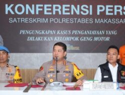 Geng Motor Makassar Bacok Warga, Aksi COD di Pinggir Jalan