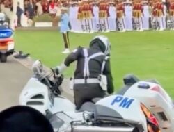 Misteri Moge Paspampres Jatuh: Bukan Motor Biasa?