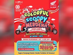 Merdeka Penuh Gaya: Honda Scoopy Bersinar di 251 Lokasi Jatim & NTT