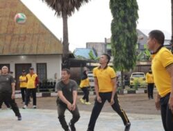 TNI-Polri Gowa: Sinergitas Diperkuat Lewat Laga Voli Persahabatan