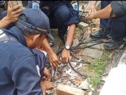 Dishub Green Garden Laporkan Kerusakan Pencurian Kabel Lampu Lalin