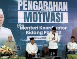 Zulhas Memberikan Motivasi Santri di Ponpes Amanatul Ummah Pacet